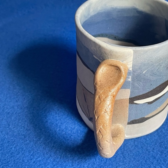 ☕️ Siegelle & Haley Handcrafted Mugs. Buzzard Mountain Pottery Line. PAIR. ☕️ - Picture 6 of 16